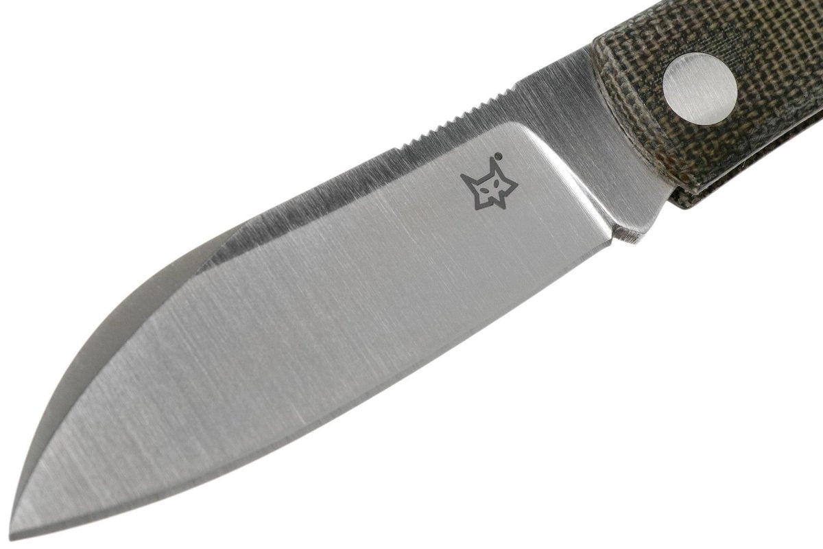 Couteau pliant Fox Knives Brand Italy Livri en acier inoxydable M390 Green Micarta