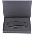 Fox Knives ECHO 1 couteau de poche pliant noir Idroglider revêtement stone wash