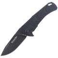 Fox Knives ECHO 1 couteau de poche pliant noir Idroglider revêtement stone wash