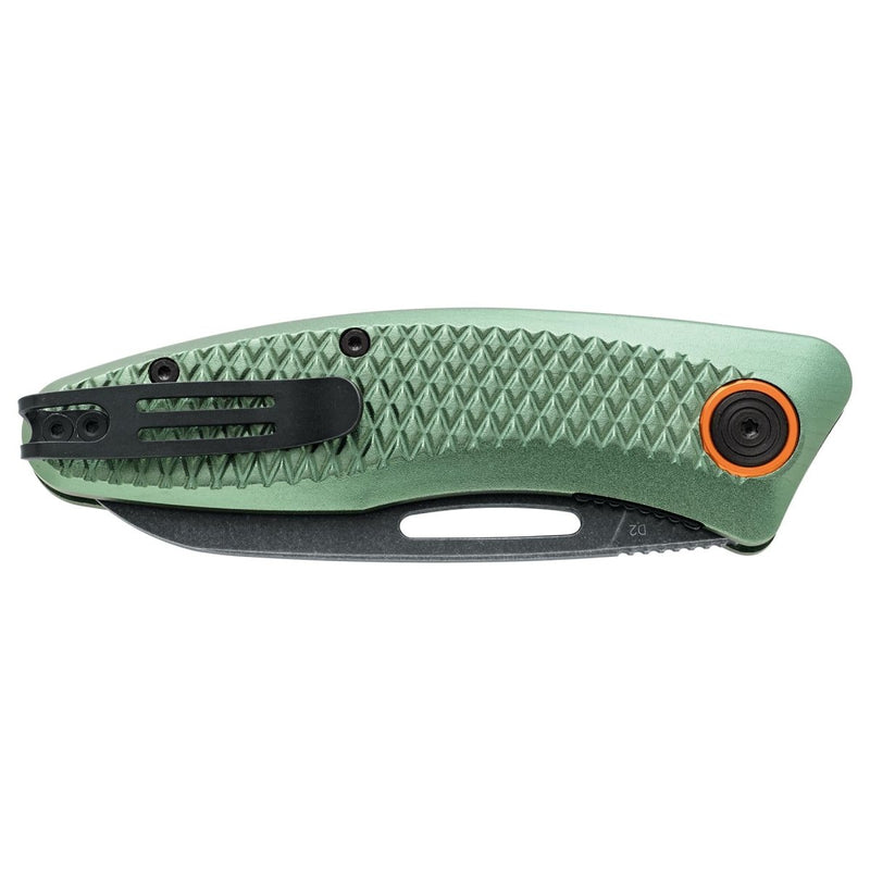 Fox Knives FERESA BF - 762 OD Folding Pocket Knife Drop Point Stainless Steel D2 - GoMilitar