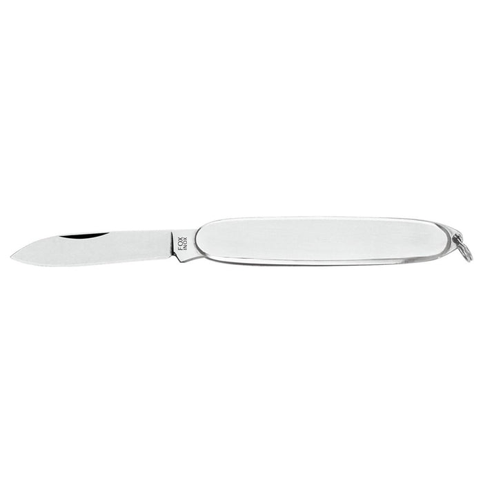 Fox Knives GENTLEMAN 221/1 Couteau à lame fixe Lame en acier inoxydable AISI 420C - GoMilitar