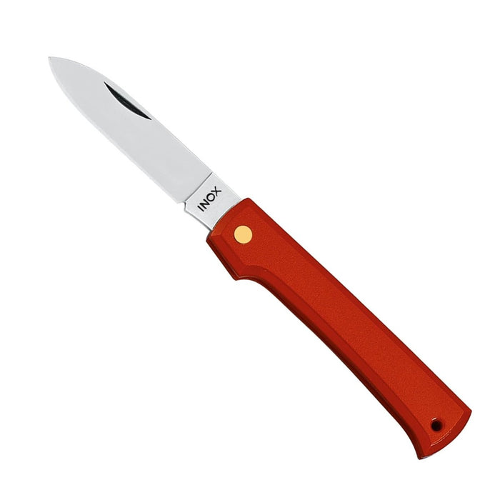 Couteau de poche Fox Knives INOX Drop Point 420C manche en nylon en acier inoxydable - GoMilitar