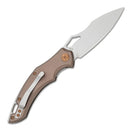Fox Knives SPARROW Folding Pocket Knife Drop Point Stainless Steel 9Cr13 - GoMilitar