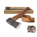 Fox Knives YANKEE Axe razor sharp sturdy C45 carbon steel HIKORY wooden handle - GoMilitar