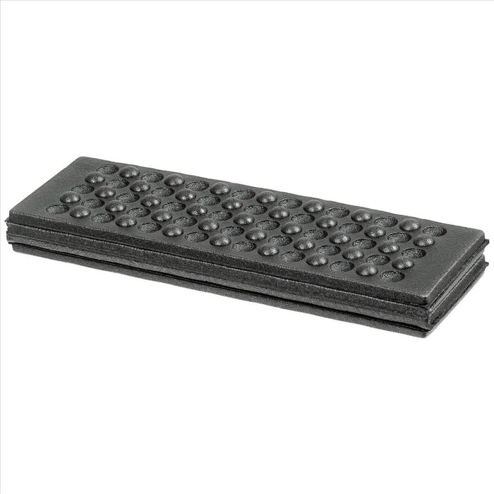 FoX Outdoor Thermal Seat Pad Foldable Anti Slip Insulating Camping Mat Black - GoMilitar