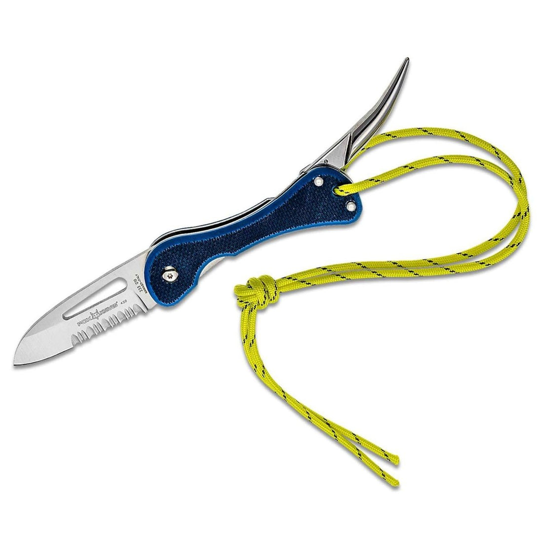 Fox Knives SAILING couteau pliant compact compagnon de marin 420C acier inoxydable