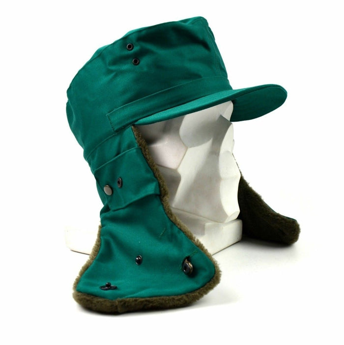 Véritable casquette d'hiver militaire de l'armée autrichienne, chapeau autrichien, nouveau problème militaire vert - GoMilitar