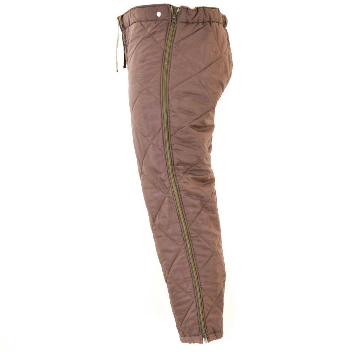 Genuine Austrian army pants liners Warmer olive green thermal trousers leggings