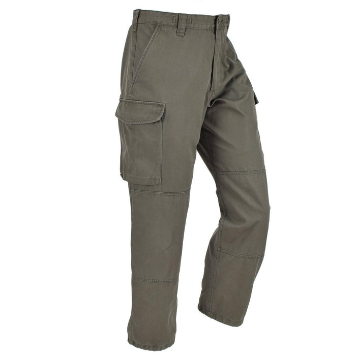 Véritable pantalon de l'armée autrichienne O.D Pantalon de combat militaire Olive BDU cargo - GoMilitar