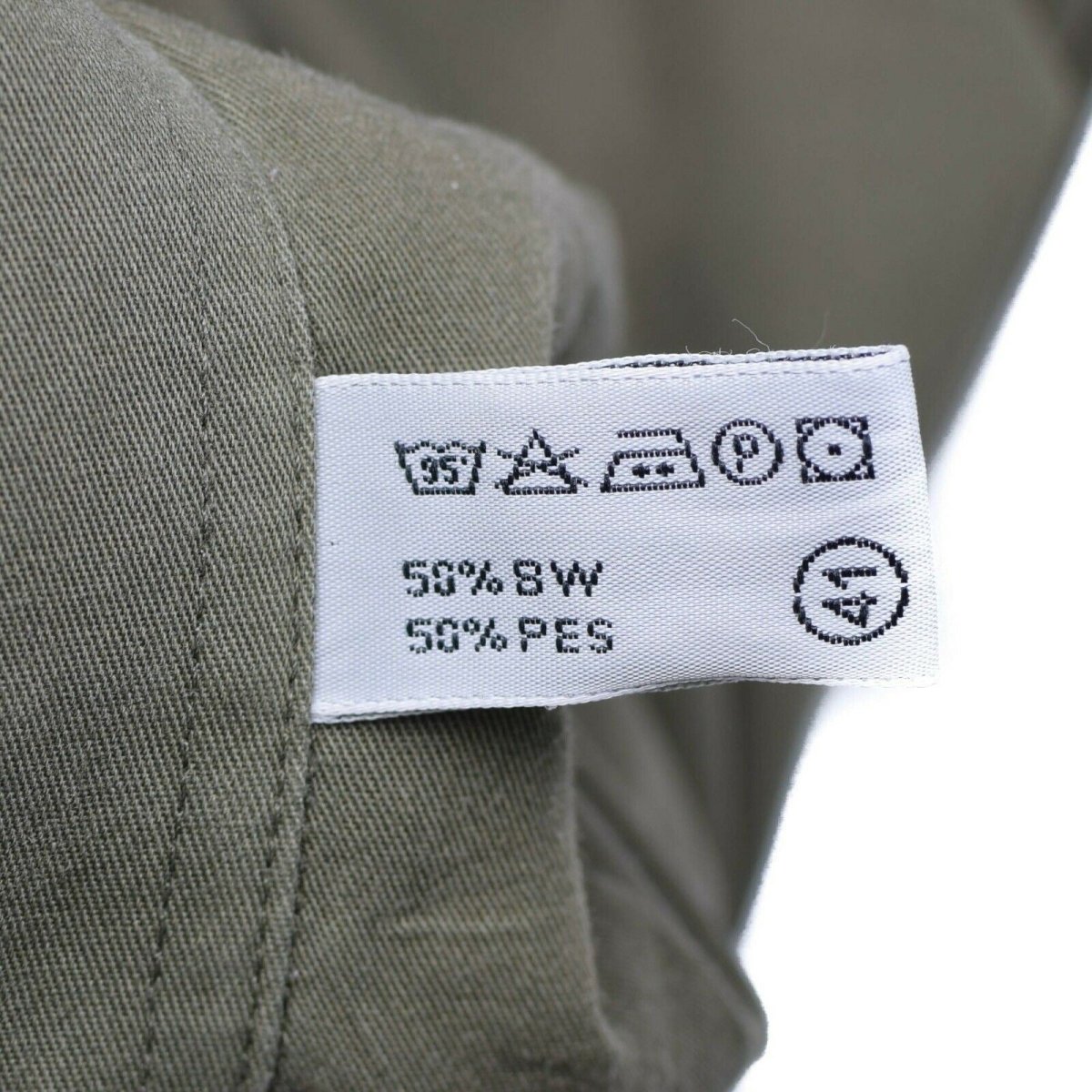 Véritable chemise de l'armée autrichienne M65 OD Combat militaire à manches courtes Olive BDU