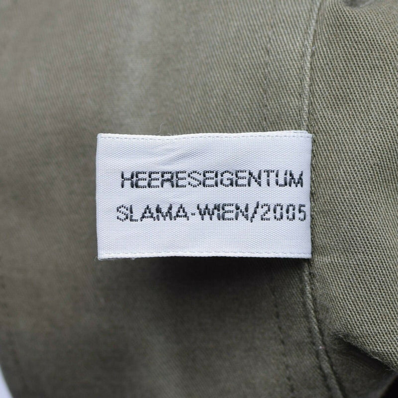 Genuine Austrian army shirt M65 O.D Military combat Short sleeve Olive BDU - GoMilitar