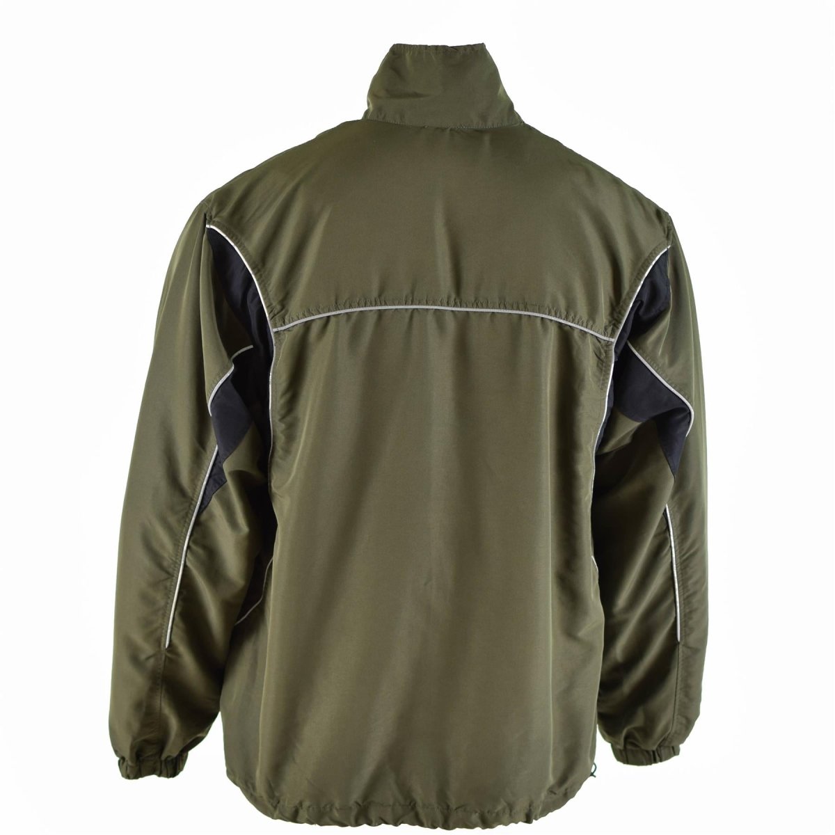 Veste de survêtement d'entraînement authentique de l'armée autrichienne Sports Vintage OD Green