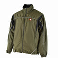 Veste de survêtement d'entraînement authentique de l'armée autrichienne Sports Vintage OD Green