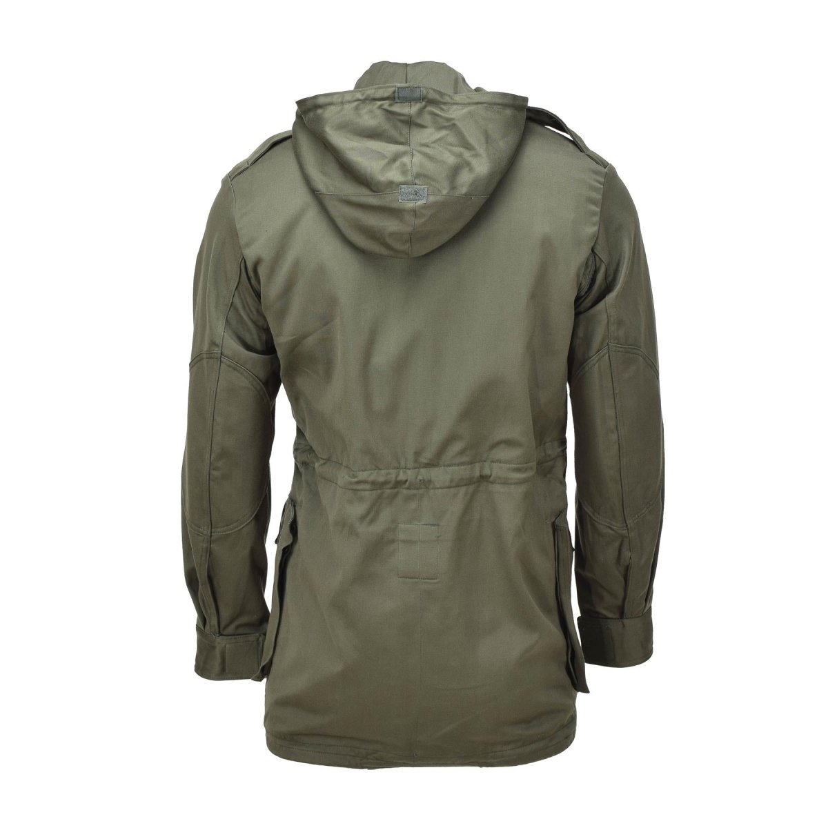 Véritable veste militaire belge olive field troupes BDU parka à capuche vintage NEUF
