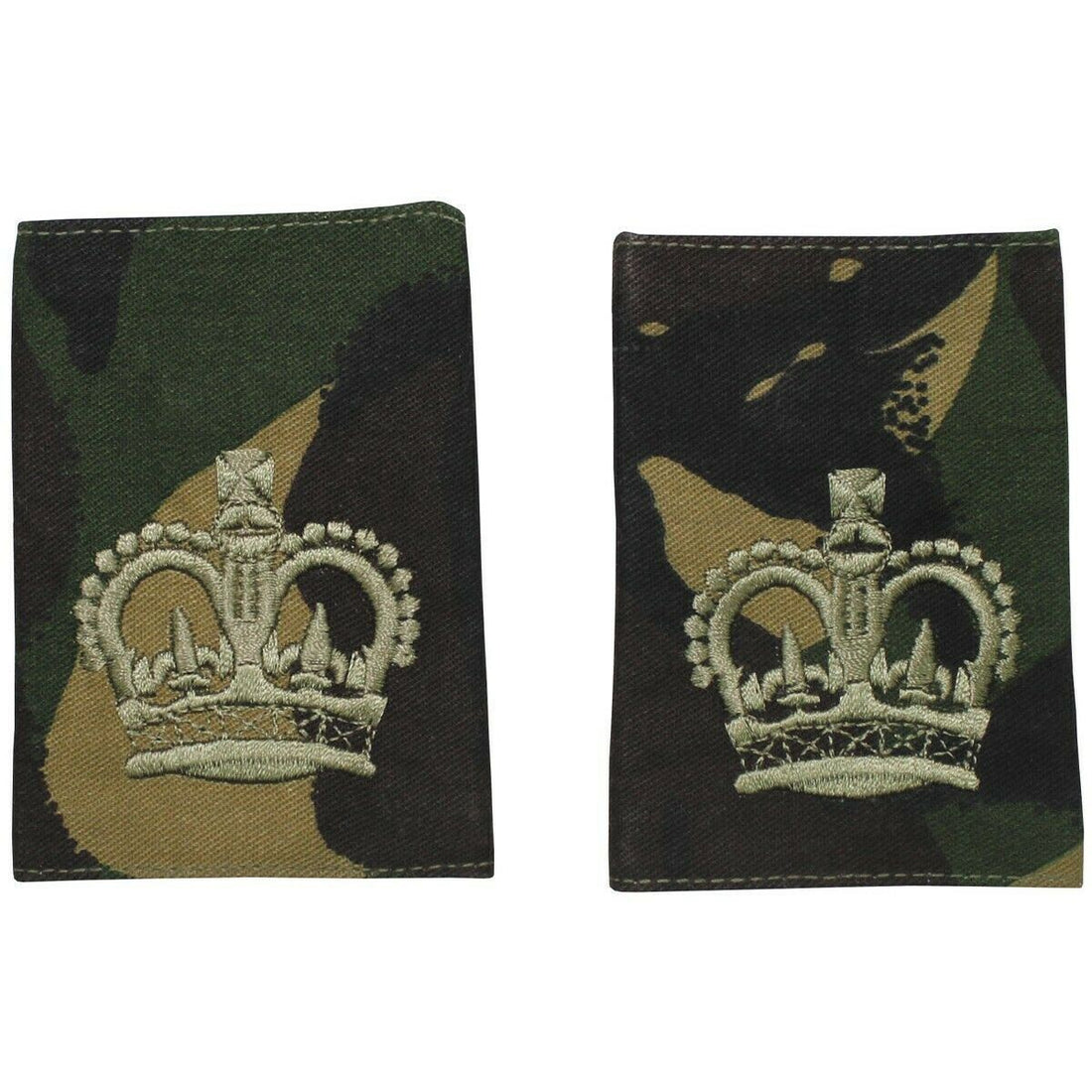 Véritables bretelles de l'armée britannique en tissu, insignes militaires DPM du SERGEANT MAJOR