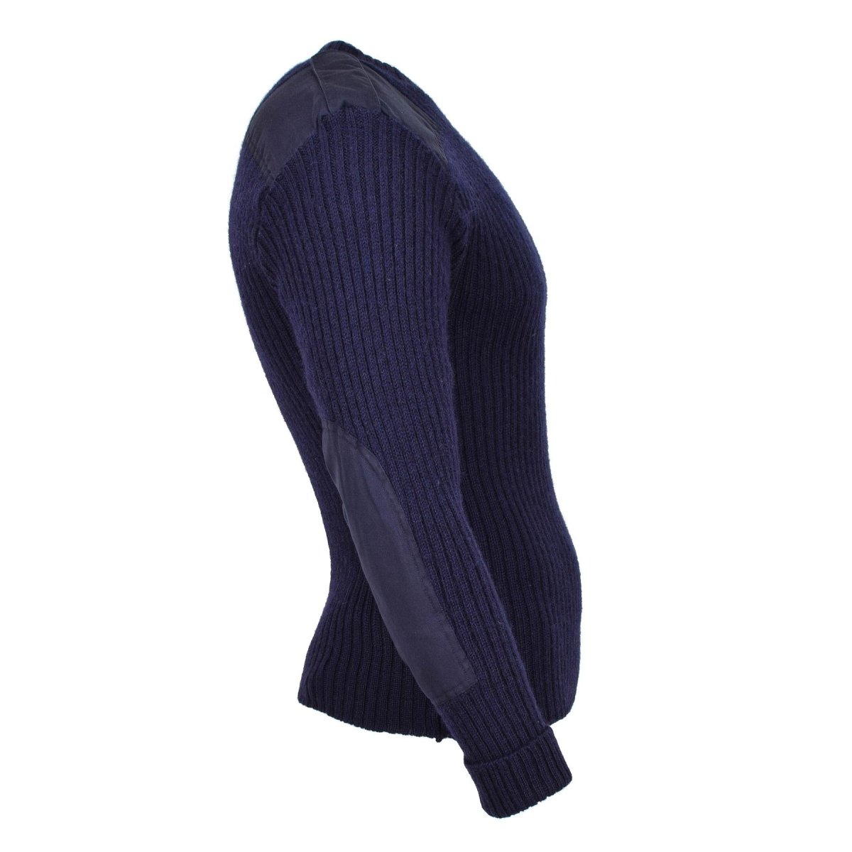 Genuine British Military blue pullover bodywarmer wool jumper commando sweater