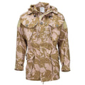 Veste de protection militaire britannique authentique, parka à capuche coupe-vent et résistante aux flammes NEUF