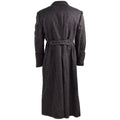 Véritable trench-coat bulgare militaire en laine pour homme, manteau d'hiver épais