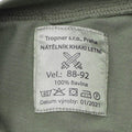 T-shirt authentique de l'armée tchèque, chemise de campagne de première couche, vert olive OD, sous-vêtement NEUF