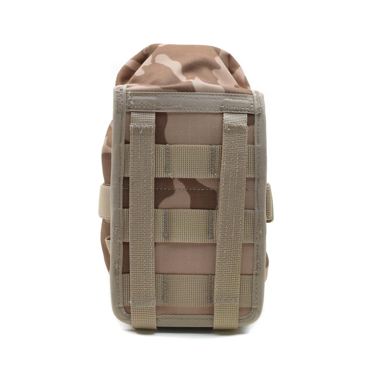 Véritable pochette universelle Molle de l'armée tchèque avec fermeture à boucle camouflage désert militaire NEUF