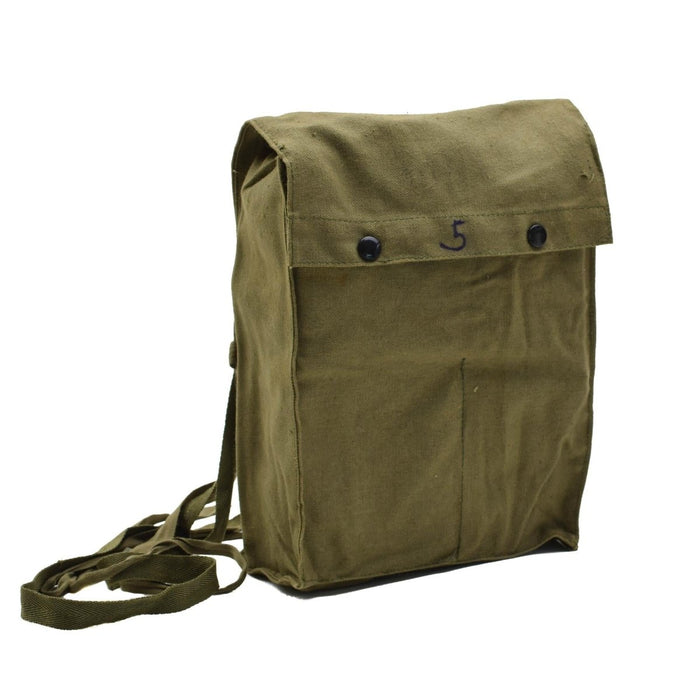 Véritable Sac à Bandoulière de l'Armée de la République Tchèque Vintage Boutons Pression à Rabat Pratique - GoMilitar