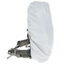 waterproof backpack cover white color up to 80 liters capacity