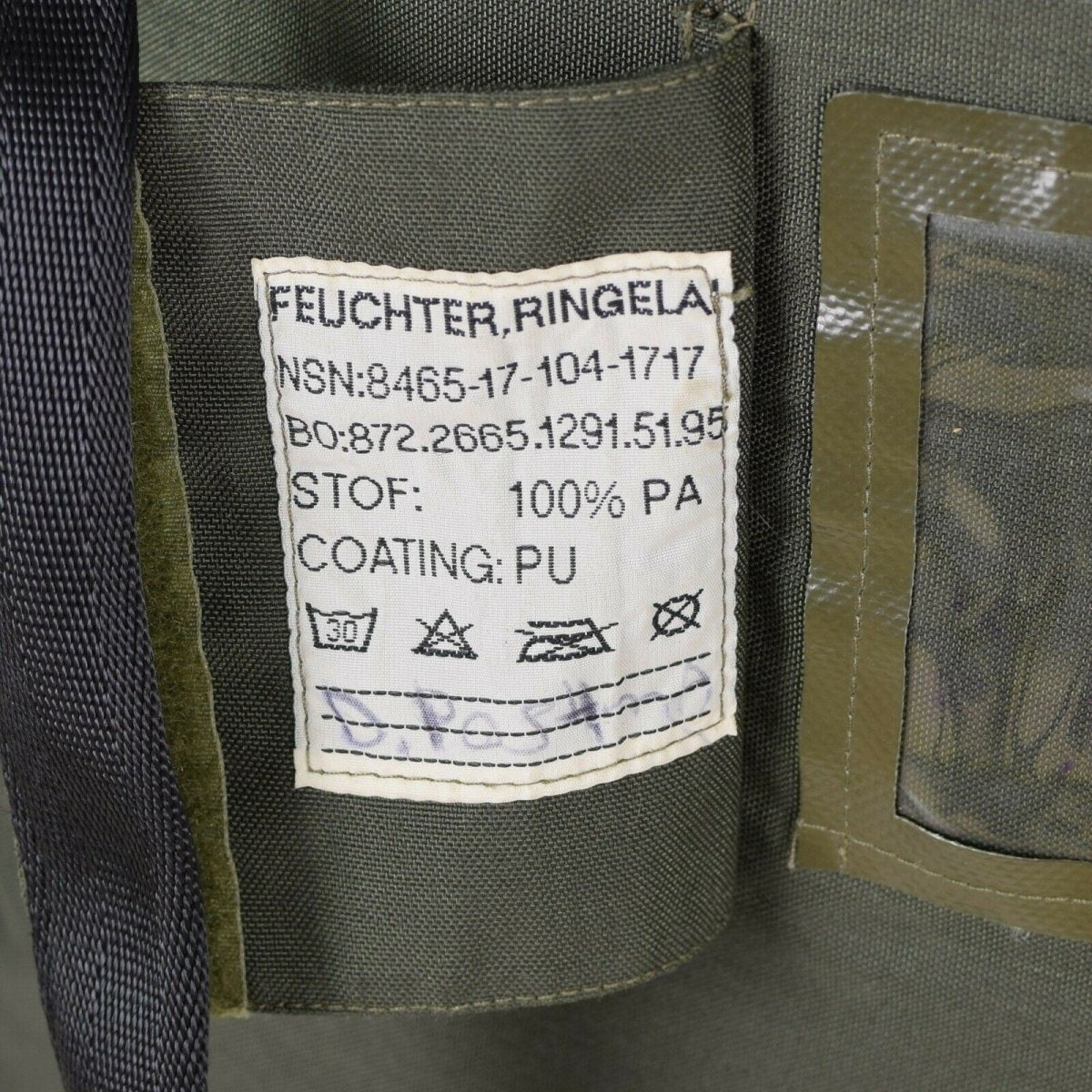 Sac de couchage de l'armée néerlandaise authentique, sac de transport, sac de sport, sac de couchage ...