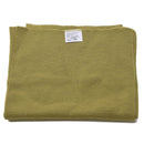 Khaki Dutch army neck tube scarf made of merino wool and cotton, military surplus, warm and versatile accessory.