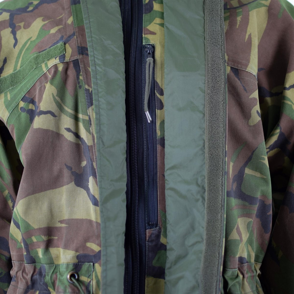 Genuine Dutch Army Waterproof Bi-Laminated Combat Parka DPM Camouflage