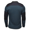 Genuine Dutch military pullover rib knit cold weather blue activewear sweater