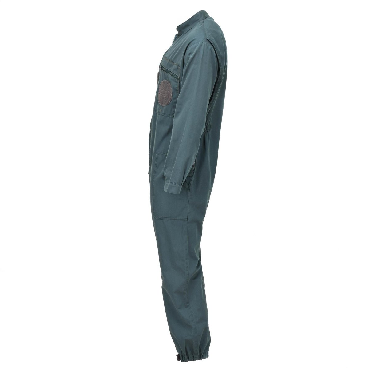 Combinaison de mécanicien double zip authentique de l'armée de l'air française Olive