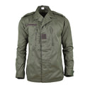 Veste de combat F2 authentique de l'armée française, chemise de surplus militaire, olive OD NEUF