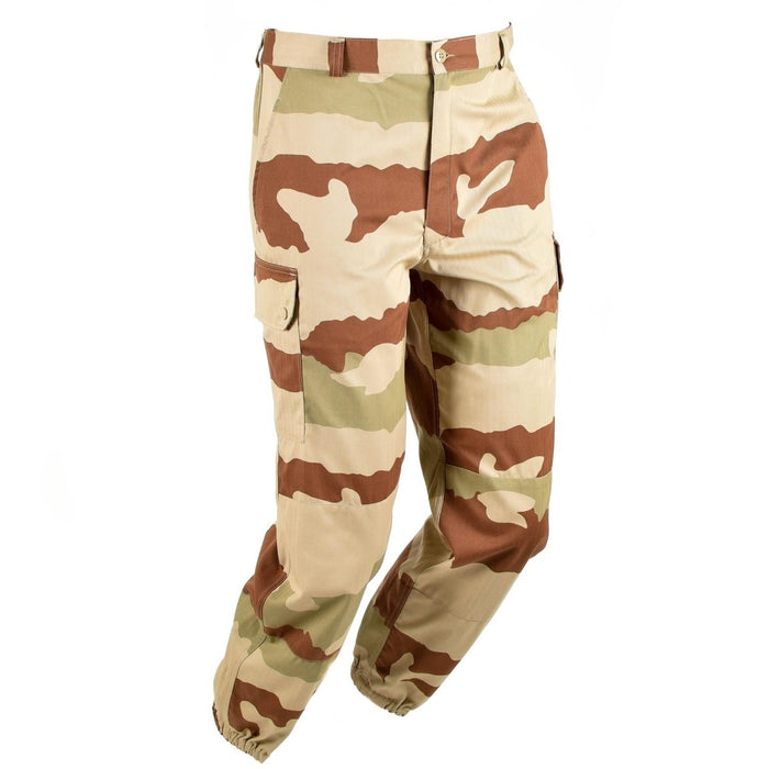 Véritable pantalon de l'armée française F2 combat Desert camo France pantalon militaire NOUVEAU - GoMilitar