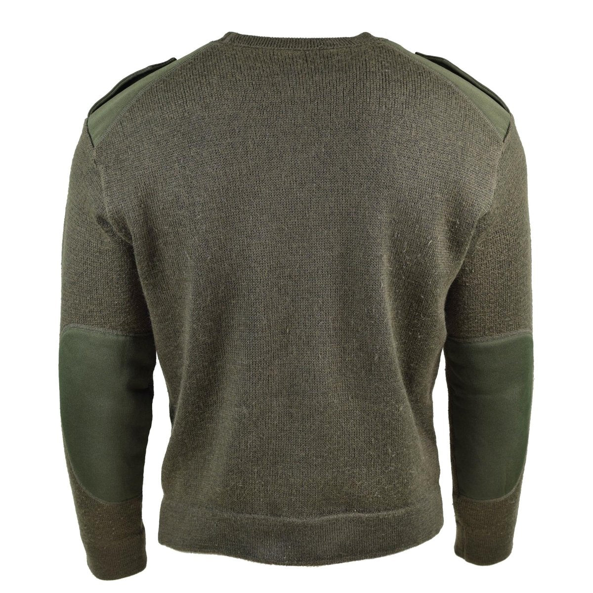 Genuine French army pullover Olive Commando Jumper Military Sweater Round Neck