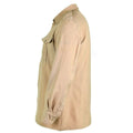 Véritable chemise de l'armée française fatigue dead stock chino kaki militaire poly laine NEUF