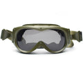 Véritables lunettes de protection pour les yeux de l'armée française pour tankiste, verres militaires, soleil, sable, vent