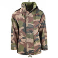Véritable veste imperméable trilaminée de l'armée française camouflage parka de pluie à capuche en goretex