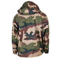 Véritable veste imperméable trilaminée de l'armée française camouflage parka de pluie à capuche en goretex