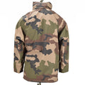 Véritable veste imperméable trilaminée de l'armée française camouflage parka de pluie à capuche en goretex