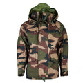 Véritable veste imperméable trilaminée de l'armée française camouflage parka de pluie à capuche en goretex