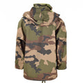 Véritable veste imperméable trilaminée de l'armée française camouflage parka de pluie à capuche en goretex