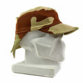 Véritable casquette de combat de l'armée française Chapeau queue-de-pie camouflage désert avec rabat de cou