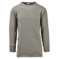 Authentique sous-chemise thermique militaire française en peluche, surplus d'hiver de l'armée olive, NEUF