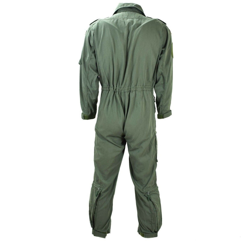 Genuine German army aramid fiber flight suit coverall pilot overall Green - GoMilitar