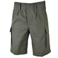SHORT MOLESKIN OD authentique de l'armée allemande, cargo durable pour homme, été, OLIVE, NEUF