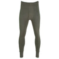 Pantalon de l'armée allemande authentique, caleçon long OD Olive, sous-vêtement pour temps froid, NEUF