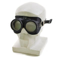 Genuine German army protection goggles BW black Auer face mask surplus NEW