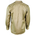 Véritable chemise de l'armée grecque fatigue dead stock chino kaki veste militaire NEUF