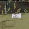 Véritable veste militaire grecque durable de combat tactique sur le terrain en camouflage lézard foncé