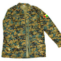 Véritable veste militaire de l'armée de Guinée-Bissau RipStop Digital Savana Camo NEUF